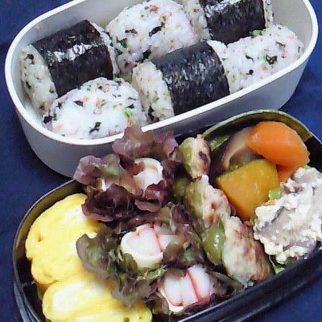 ピーマンの肉詰め弁当