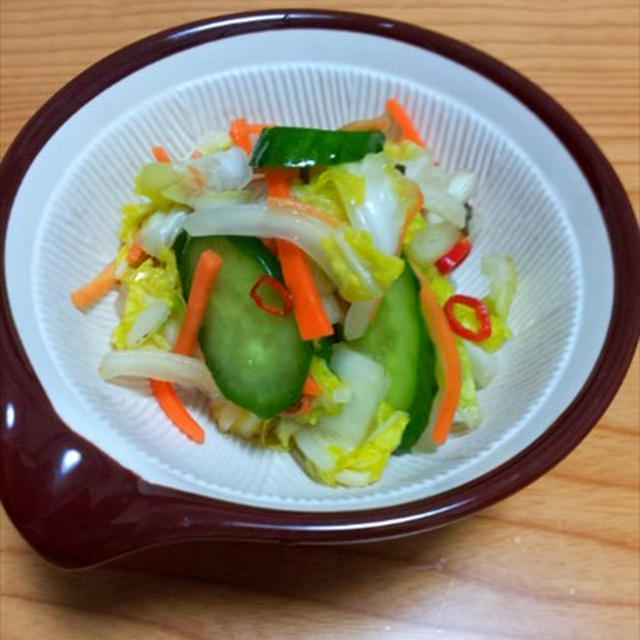 簡単浅漬け　　　♪レシピつきです