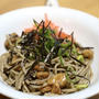 ごま油香る 納豆の冷やし蕎麦☆