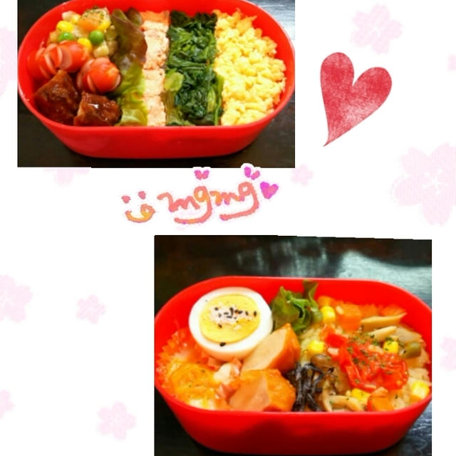 娘ちゃん弁当♪♪No.2♪No.3