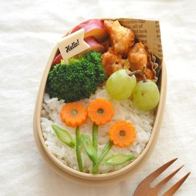 【連載】レシピブログ「お花のお弁当」