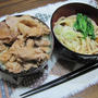 豚肉丼　うどん