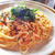 休日のお手軽ランチ☆明太子パスタ
