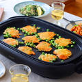 【春のおつまみ】グリンピースと釜揚げしらすのチーズガレット｜ホットプレートで香ばし簡単レシピ