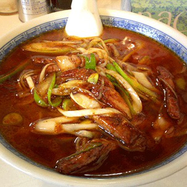 あさりねぎラーメン　今日の昼食