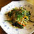皿にパワーを貰った焼きうどん(笑)
