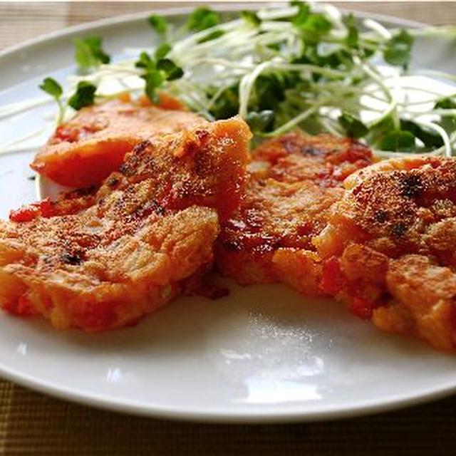 おじゃがとトマトのパンケーキ