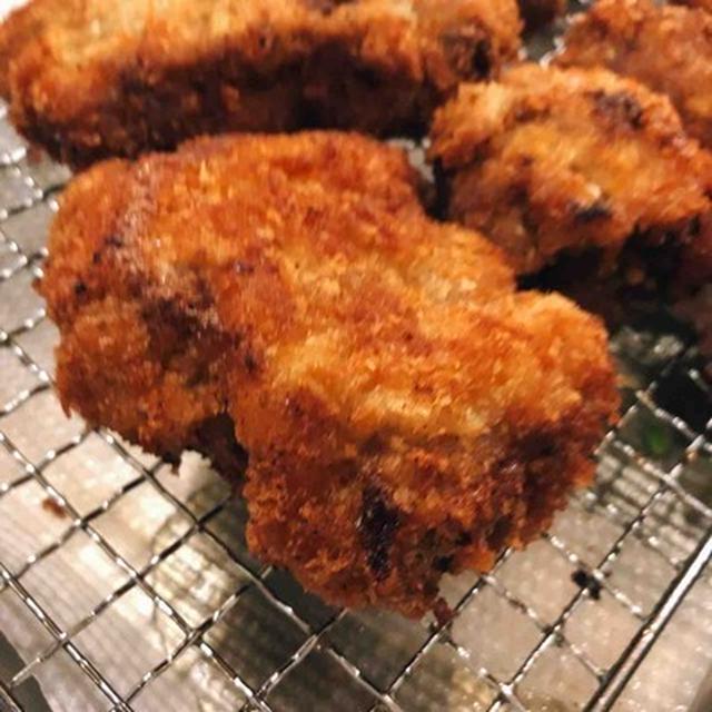 節目の日は、妻娘作の「おふくろの味ネギカツ」を堪能