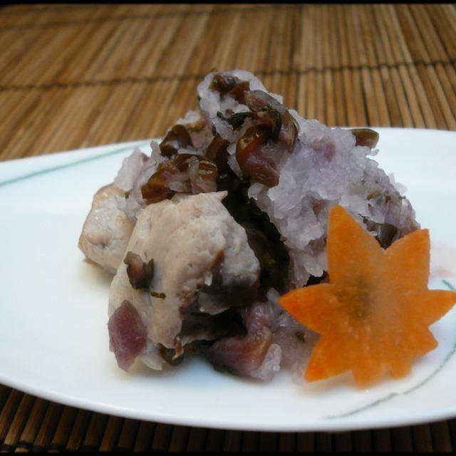 カツオの柴漬けおろし和え