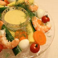 いろいろ野菜のディップサラダ