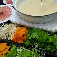 《レシピ有》創味シャンタンで☆野菜いっぱい♪豚しゃぶ、20世紀梨、三女寝返り、食事の記録8/29