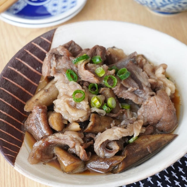 牛すじ柔らか～！炊飯器で牛すじごぼうの甘辛煮#簡単#時短