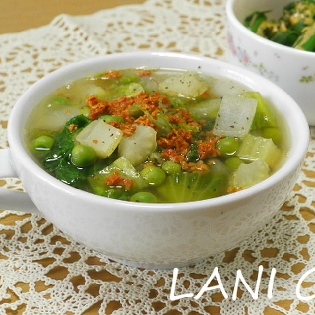 グリーン野菜スープ