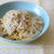 チキンとれんこんの柚子こしょうパスタ