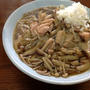 今朝の麺は「鶏きのこそば」