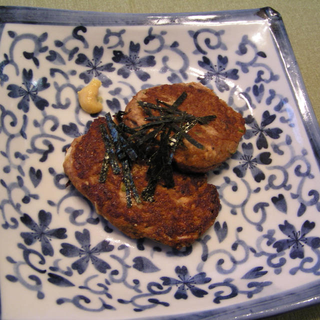 高野豆腐の常備菜を使って「とうふばーぐ」