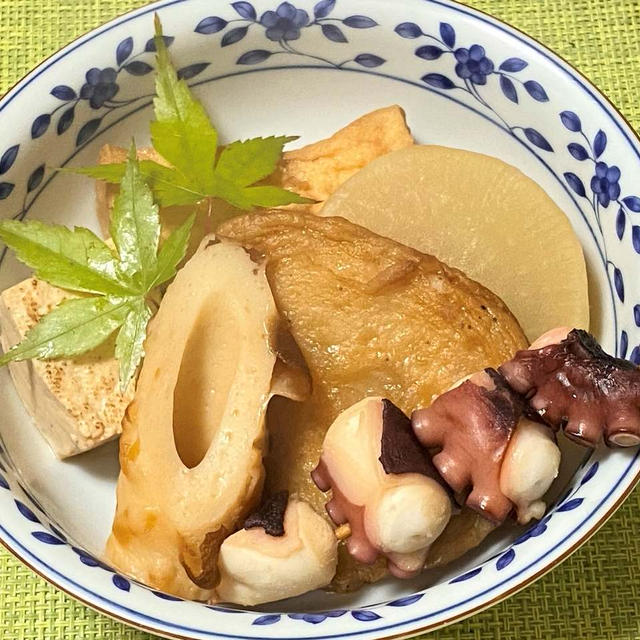 【レシピ　タコのおでん】今日は全体運アップのおでんがラッキー、タコで人気や才能運もアップ！
