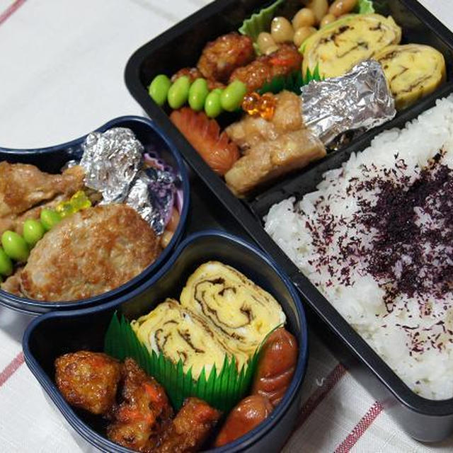 煮鶏弁当
