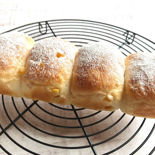 オレンジピールのちぎりパン パウンドケーキ型 レシピ付き By ゆのき りょうこ さん レシピブログ 料理ブログのレシピ満載