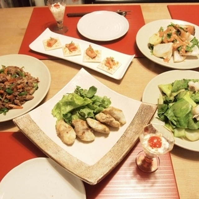 久々おうち居酒屋開店♪