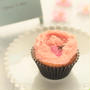 * 桜チーズクリーム♡カップケーキ♪