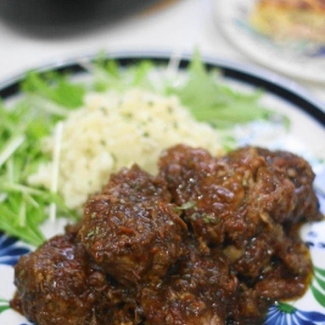 豚肉の黒ビール煮込み