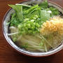 蒸し鶏の茹で汁を再利用