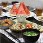 ホタテ三昧。～ホタテの貝ヒモde三品　お刺身＆酢の物＆味噌汁～