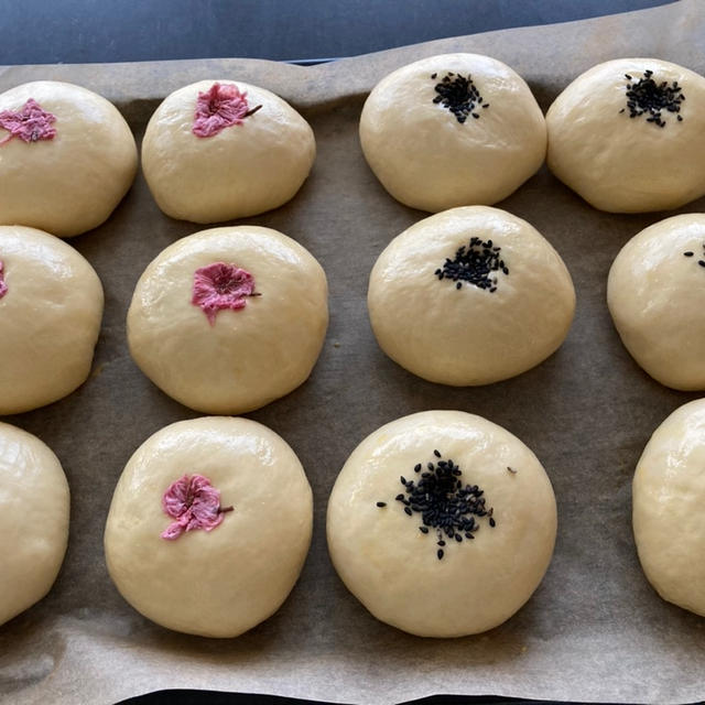 【桜あんパン・・・・焦げたー！(*´Д｀)=з】