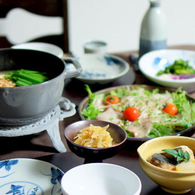 鰤大根とWa-NABEで簡単チゲ鍋の日♫
