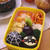 ハロウィンの蜘蛛の巣おにぎり弁当