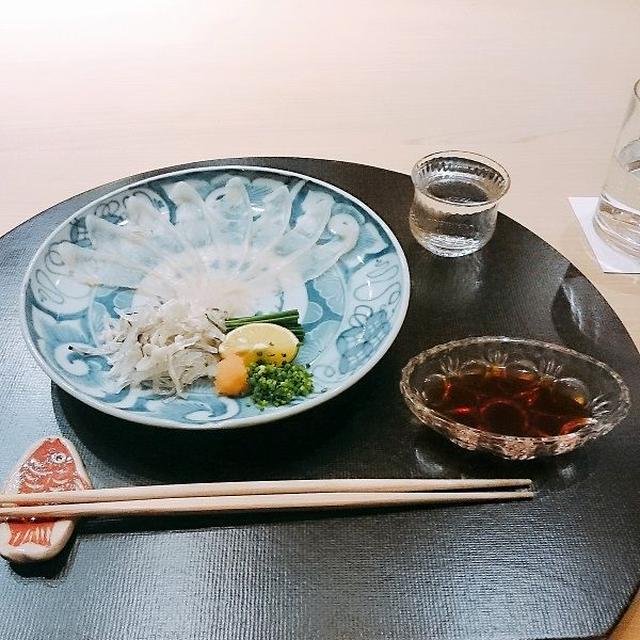 香箱蟹とふぐを味わう★千客万来 芝濱★【中央区銀座】