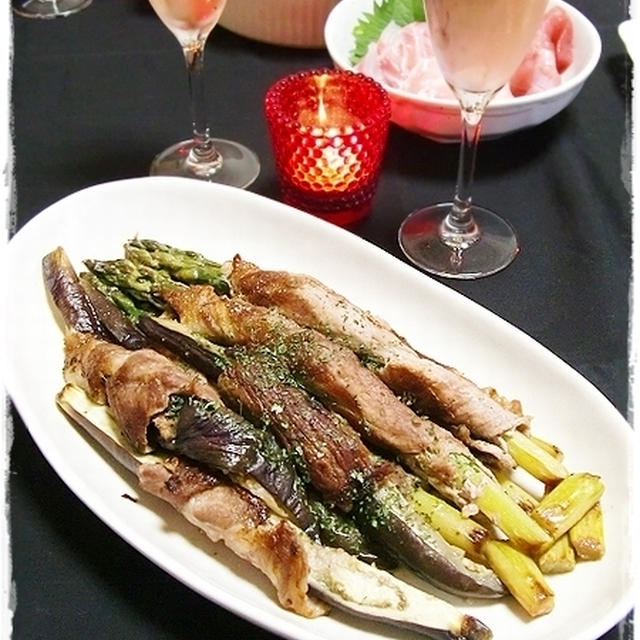 ★アスパラ肉巻＆ナス肉巻★
