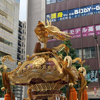 母のリクエストのお祭り