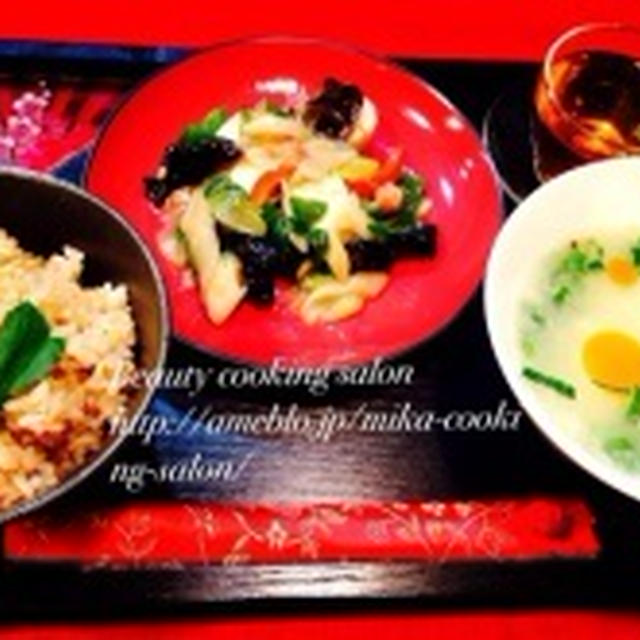 2月25日（火）10時～13時　お手軽！薬膳料理教室　一般受付も募集です♪