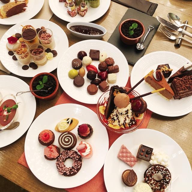 60種以上‼️チョコレート・スイーツブッフェ 本日から開催 ANAインターコンチネンタルホテル東京