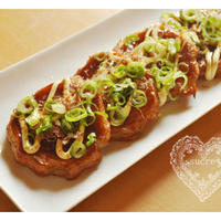 *　紀文「野菜てんぷらのお好み焼き風」　*
