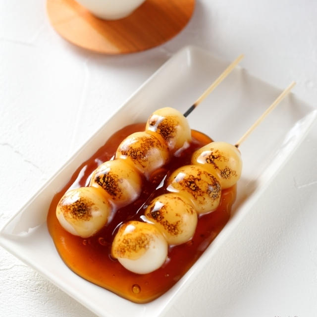 お月見だね！みたらし団子を作ろ🍡❁レシピあり