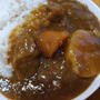 圧力鍋で簡単あじ染みビーフカレー(o^^o)半額お肉で作りました♪