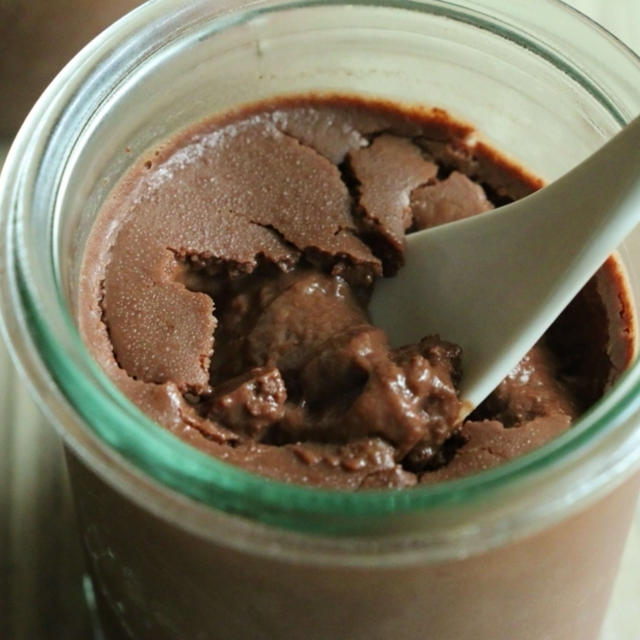 豆乳で作る生チョコプリン
