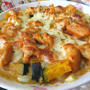 だしとスパイスの魔法で簡単☆　ささみとかぼちゃのスパイシーキッシュ
