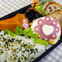 ハムのレース弁当＆こんな時間に…