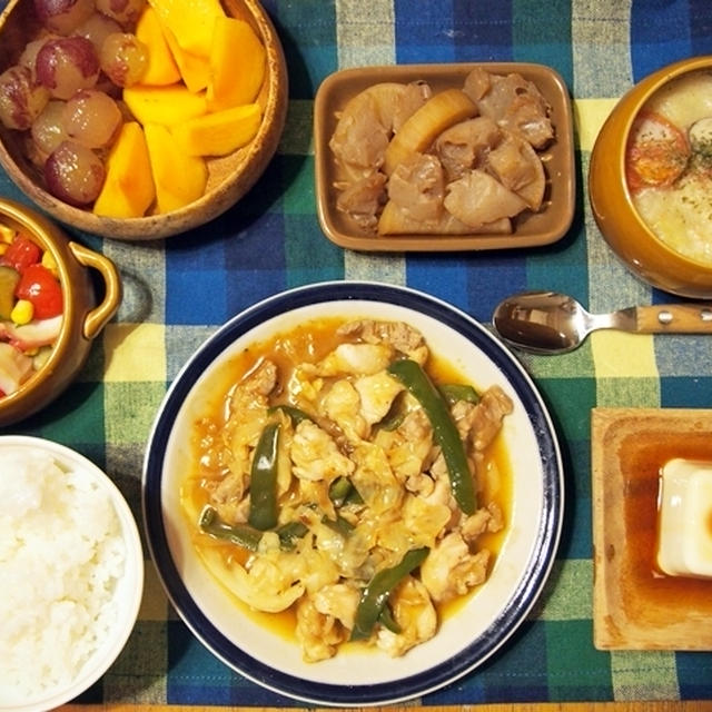 ある日の晩御飯。