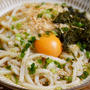 あおさと小海老のうどんのレシピ