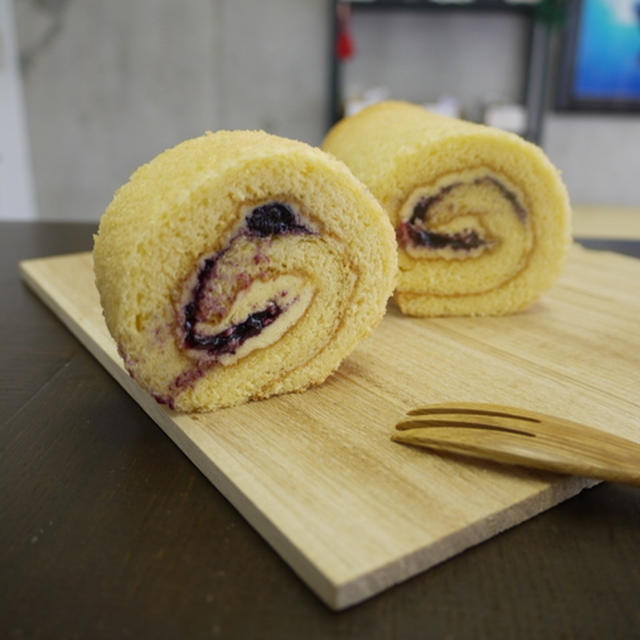 ロールケーキと柚子味噌☆レシピ