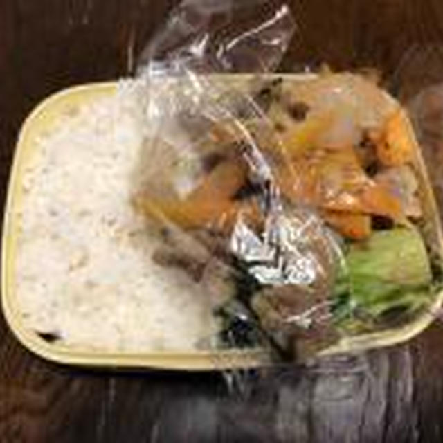最近のお弁当
