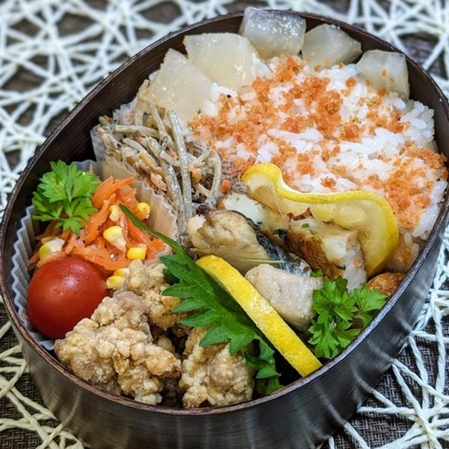 レモンの輪切りのこと～夫のお弁当４９