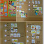 【ハンドメイド】私、力作の(笑)　行動が遅い３歳王子への特製時間割表！