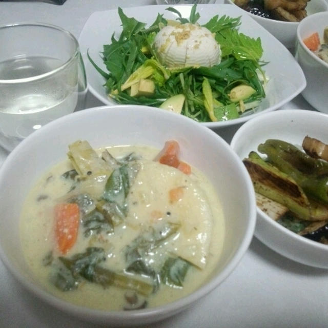 【レシピ】かぶらの豆乳スープ