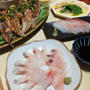 今日のごはんできてるよ。#120  久しぶりに釣った魚で。